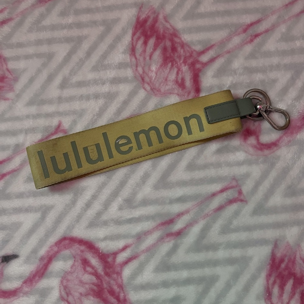Lululemon keychain